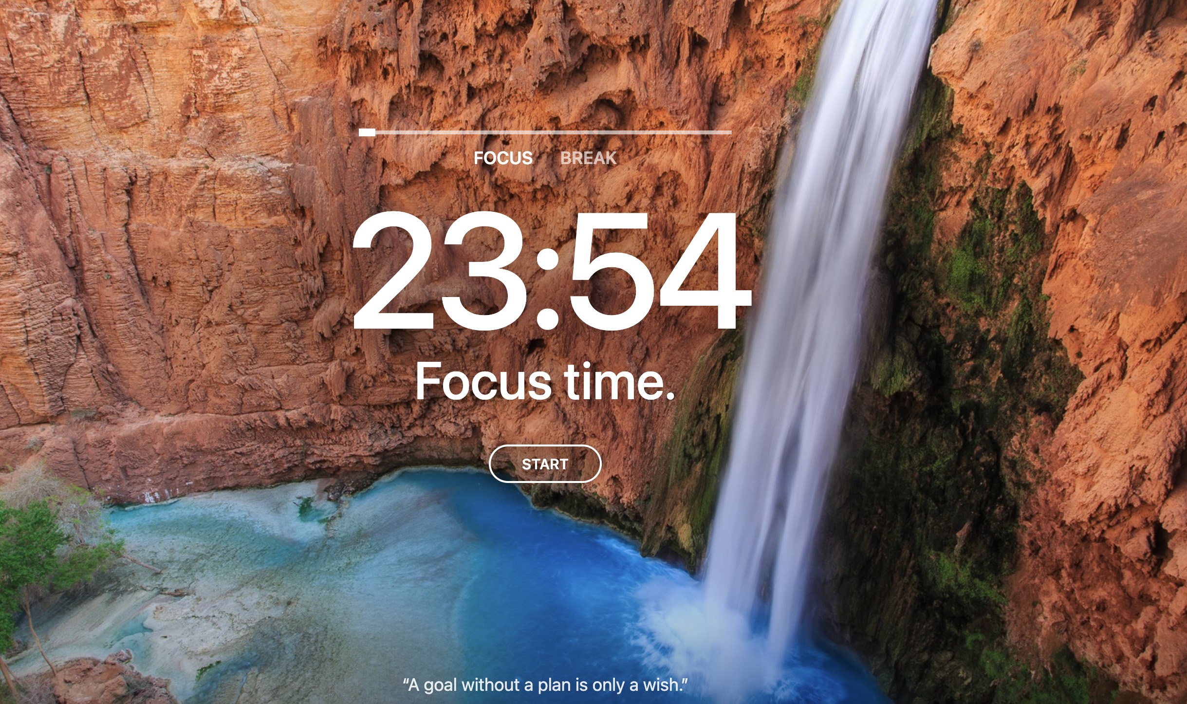 Pomodoro Focus time (Sử dụng Momentum Extension)